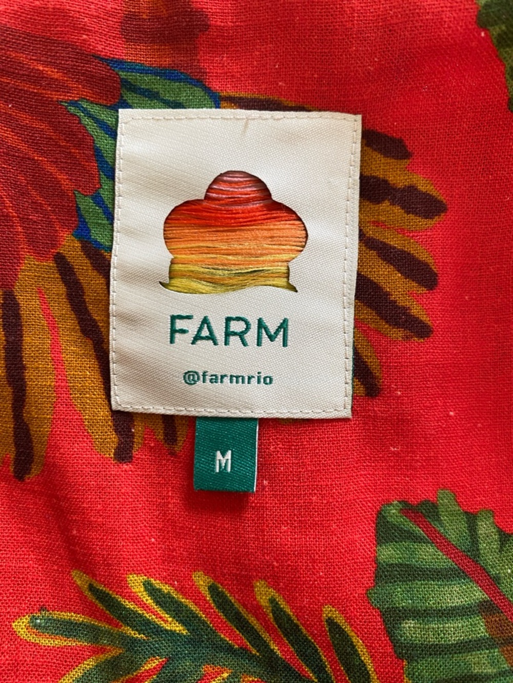 FARM Rio Red Forest Birds Dress - Picture 10 of 12